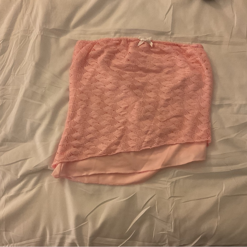 Pink Lace Top